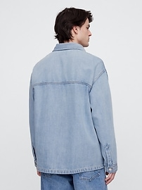 Oversized SuperSoft Utility Shirt Jacket