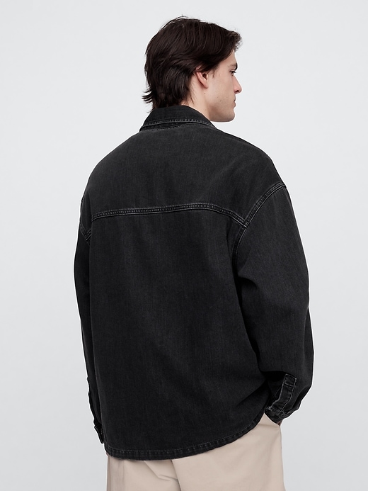 Image number 2 showing, Oversized SuperSoft Utility Shirt Jacket