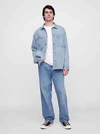Oversized SuperSoft Utility Shirt Jacket