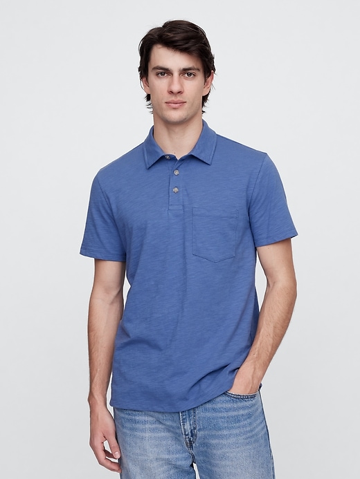 Image number 1 showing, Lived-In Polo Shirt