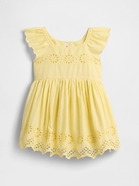 Baby Eyelet Two-Piece Outfit Set