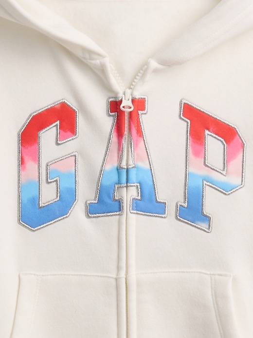 Image number 3 showing, Kids Relaxed Gap Logo Zip Hoodie