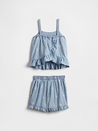 babyGap Linen-Blend Two-Piece Outfit Set