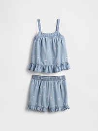 babyGap Linen-Blend Two-Piece Outfit Set