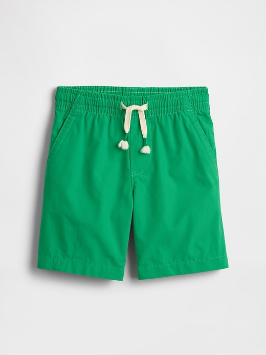 Image number 1 showing, babyGap Poplin Pull-On Shorts