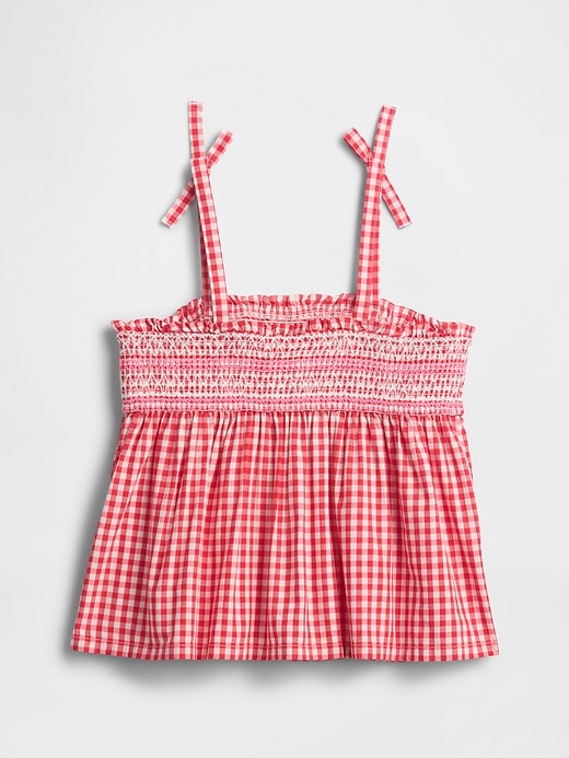 Image number 2 showing, Kids Smocked Peplum Top