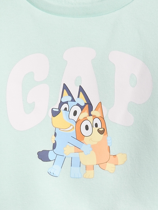 Image number 3 showing, babyGap &#124 Bluey Relaxed Logo Sweatshirt