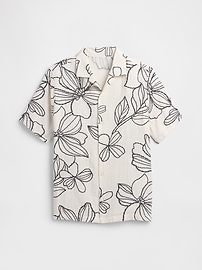 Gauze Vacay Shirt in Standard Fit