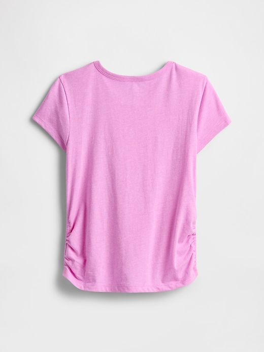 Image number 2 showing, Kids Ruched Gap Logo T-Shirt