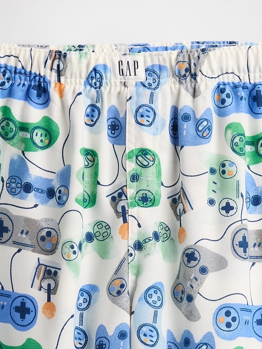 Image number 3 showing, Kids 100% Recycled Gamer Flannel PJ Pants