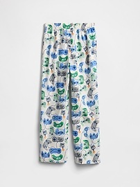 Kids 100% Recycled Stripe Flannel PJ Pants
