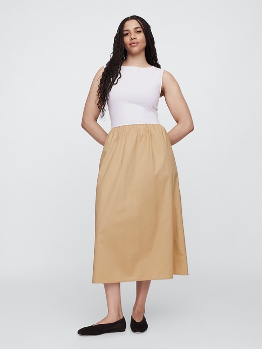 Image number 4 showing, Boatneck Midi Dress