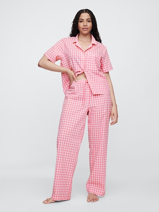 Image number 5 showing, Poplin PJ Pants