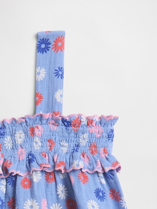 babyGap Gauze Smocked Top
