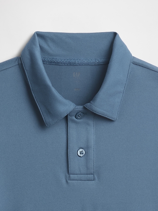 Image number 3 showing, Kids GapFit Recycled Performance Polo Shirt
