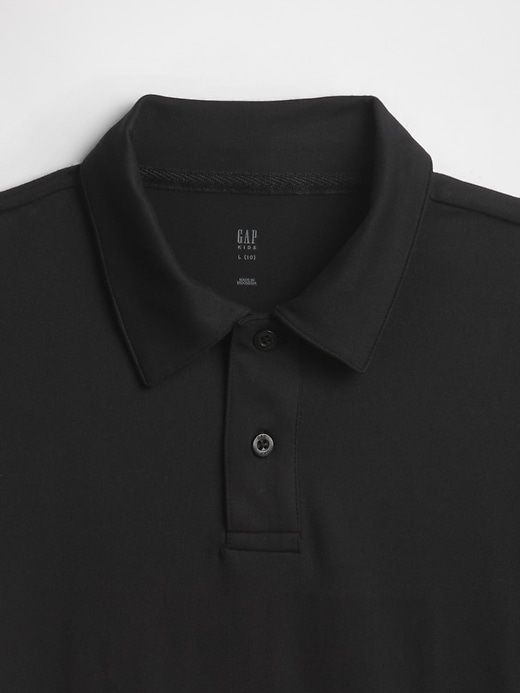 Image number 3 showing, Kids GapFit Recycled Performance Polo Shirt
