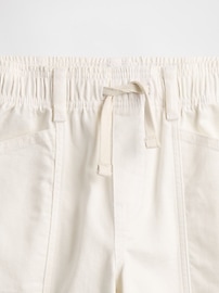 Kids High Rise Sweatpant Wide-Leg Pull-On Jeans