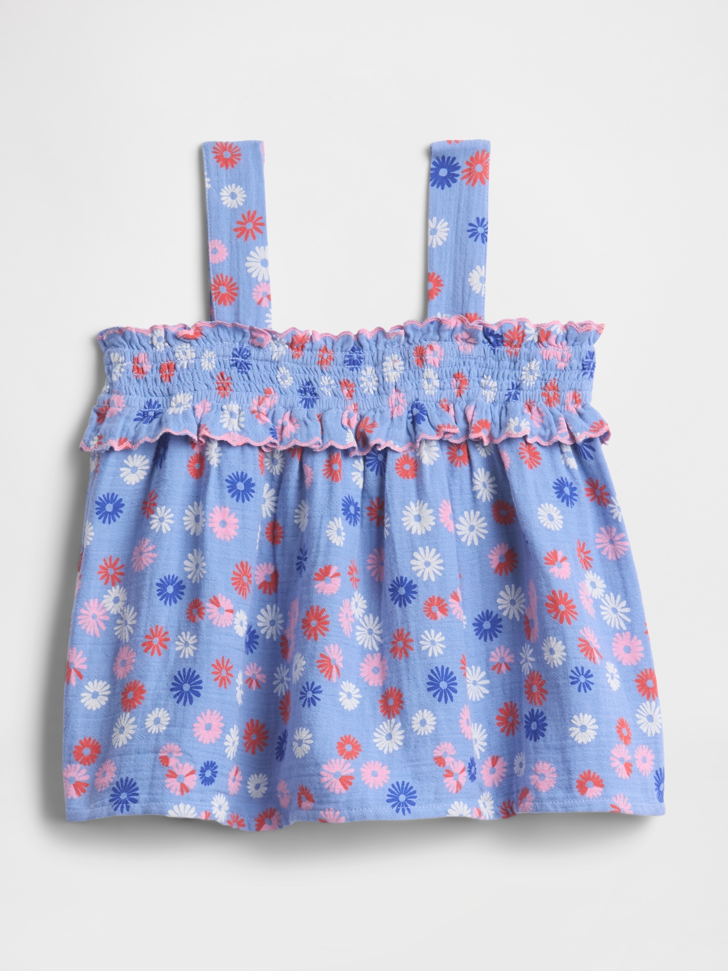 babyGap Gauze Smocked Top