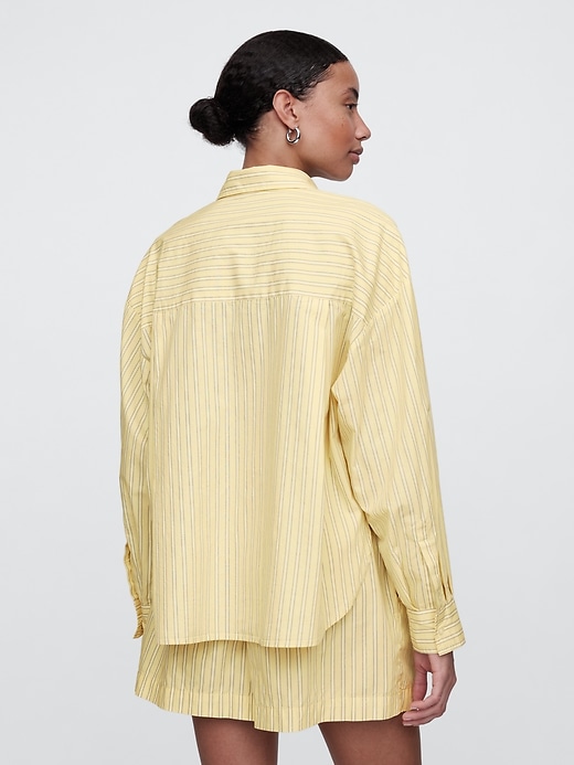 Image number 2 showing, Oversized Shirt in Poplin