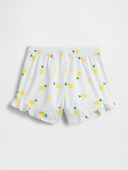 Image number 2 showing, babyGap Chambray Ruffle Pull-On Shorts