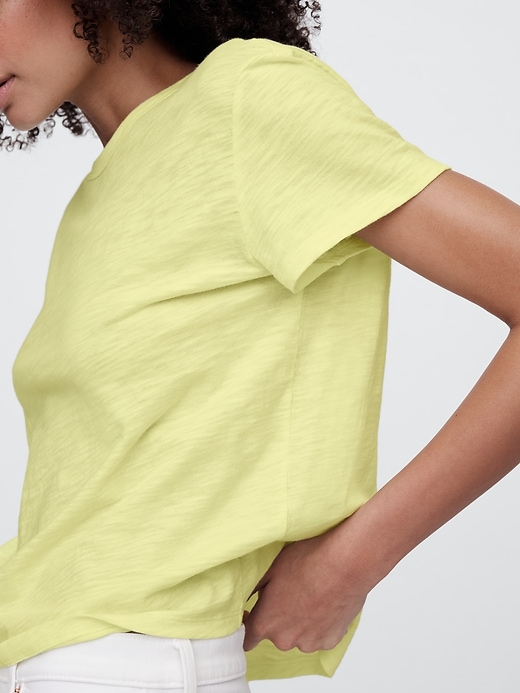Image number 4 showing, ForeverSoft Shrunken Crewneck T-Shirt