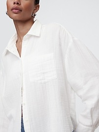 Gauze Big Shirt