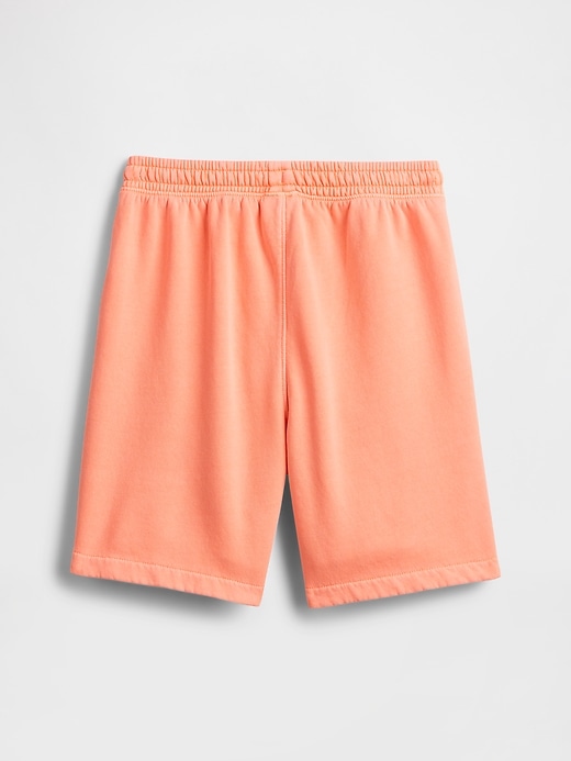 Image number 2 showing, Kids Washed-Fleece Pull-On Shorts
