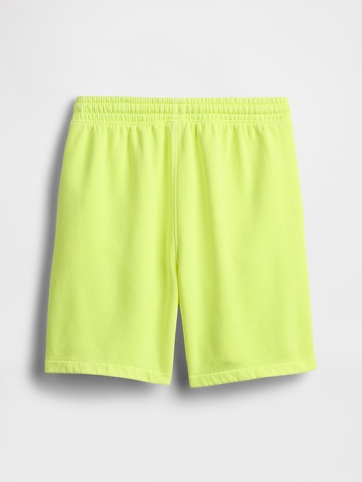 Image number 2 showing, Kids Washed-Fleece Pull-On Shorts