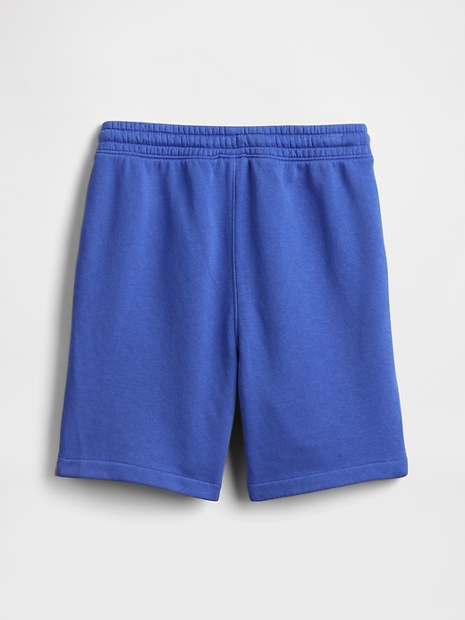 Image number 2 showing, Kids Washed-Fleece Pull-On Shorts