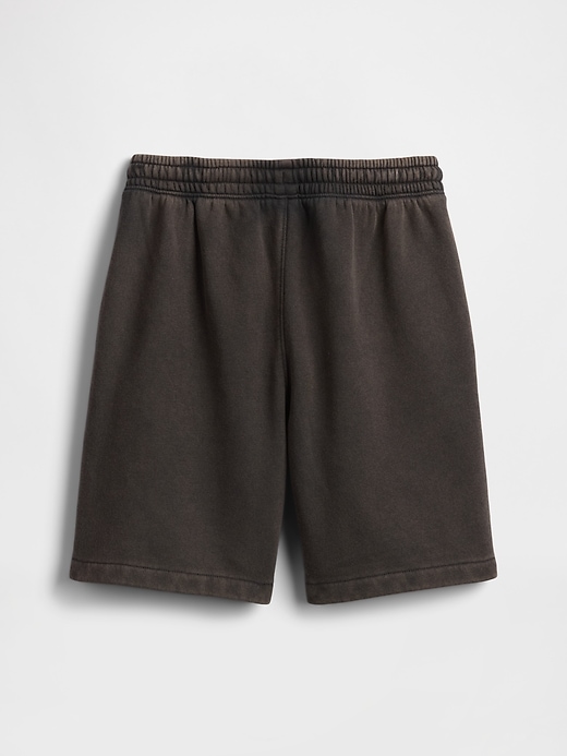 Image number 2 showing, Kids Washed-Fleece Pull-On Shorts