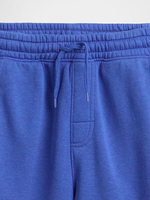 Image number 3 showing, Kids Washed-Fleece Pull-On Shorts