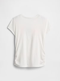 Kids Ruched Gap Logo T-Shirt