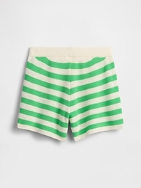 Kids Relaxed Pull-On Stripe Sweater Shorts
