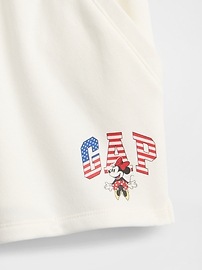 GapKids × Disney Mickey Mouse Relaxed Logo Pull-On Shorts