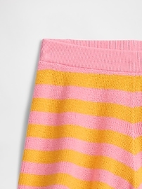Kids Relaxed Pull-On Stripe Sweater Shorts