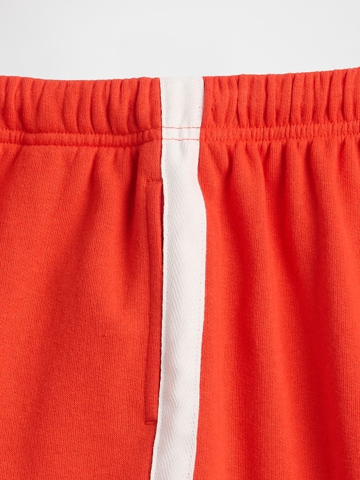 Image number 3 showing, Kids Relaxed Pull-On Terry Track Shorts