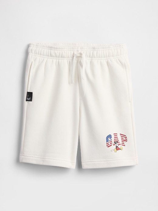 Image number 1 showing, GapKids &#215 Disney Mickey Mouse Relaxed Logo Pull-On Shorts