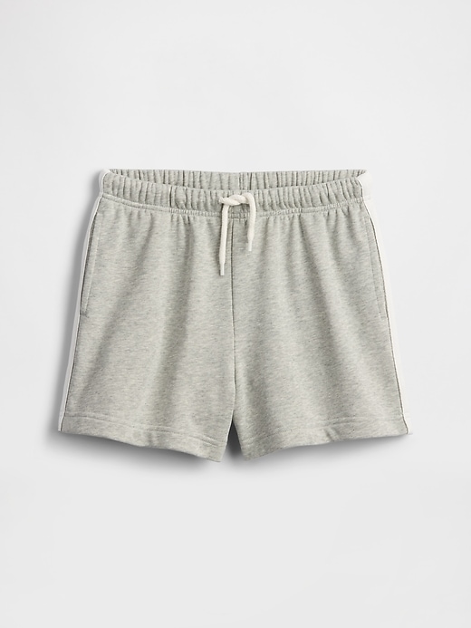 Image number 1 showing, Kids Relaxed Pull-On Terry Track Shorts