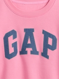 Kids Oversized Gap Logo Sweatshirt