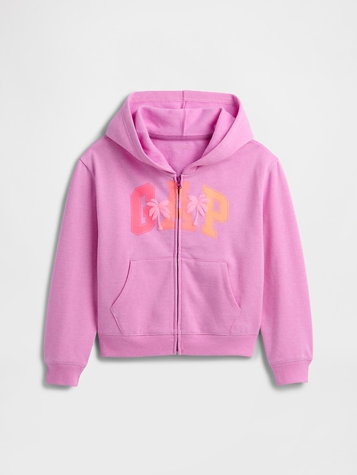 Image number 1 showing, Kids Relaxed Gap Logo Zip Hoodie