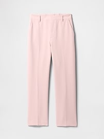Mid Rise Easy Straight-Leg Pants