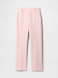 Mid Rise Easy Straight-Leg Pants