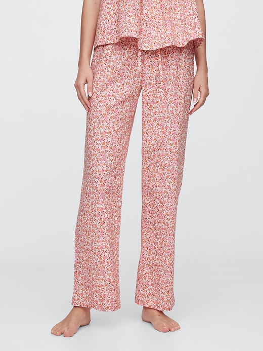 Image number 3 showing, Poplin PJ Pants
