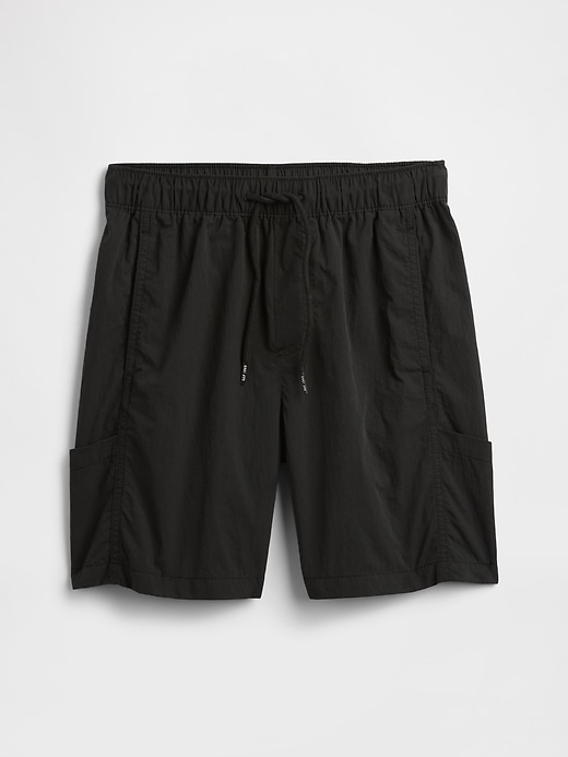 Image number 1 showing, Kids Relaxed Pull-On Hybrid Cargo Shorts