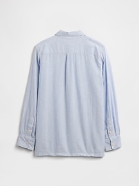 Kids Linen-Blend Shirt