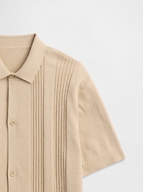Kids Textured Sweater Shirt