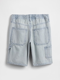 Kids Pull-On Loose Sweatpant Jean Shorts