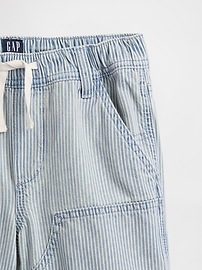 Kids Pull-On Loose Sweatpant Jean Shorts