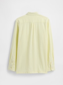Kids Linen-Blend Shirt
