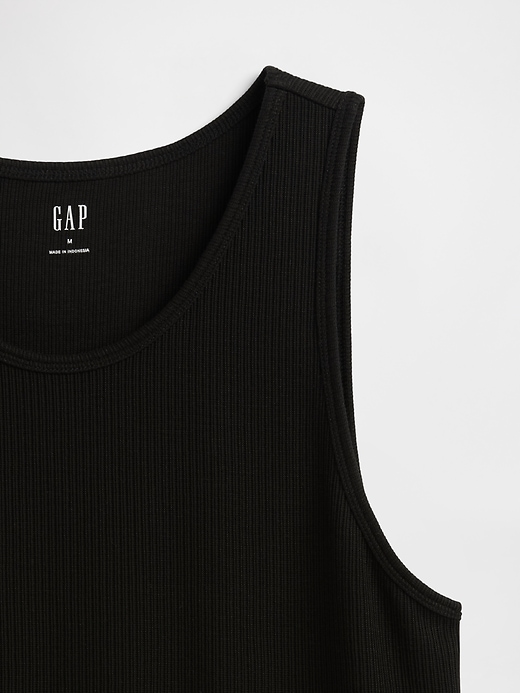 Image number 4 showing, Textured Ribbed Tank Top